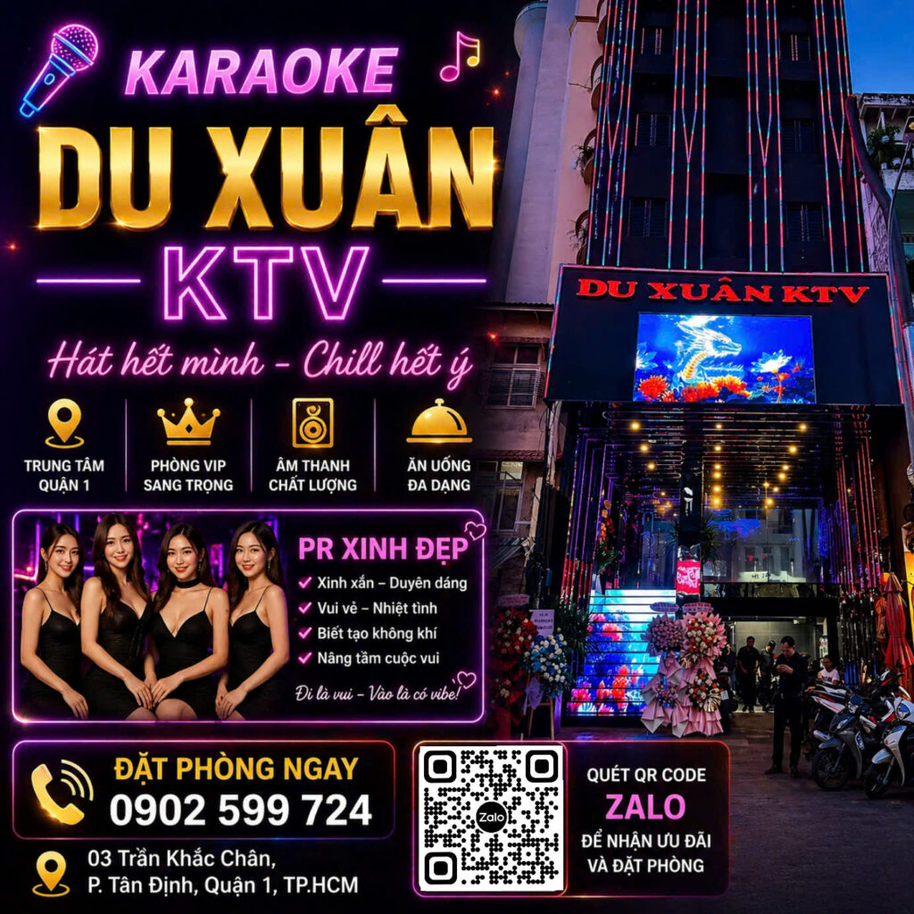 Hình Ảnh PR KTV Du Xuân 3 Trần Khắc Trân Quận 1