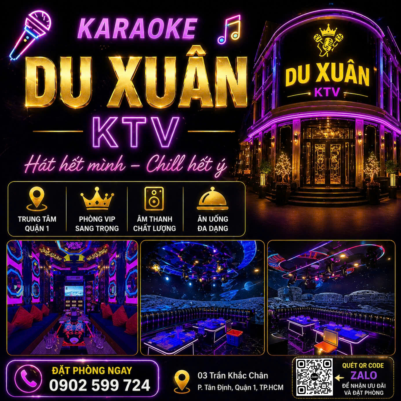 Không Gian Du Xuân 3 Trần Khắc Trân Quận 1