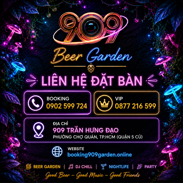 Liên Hệ 909 Garden Lumina Lounge