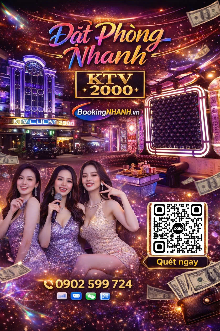 Đặt Phòng Nhanh Lucky 2000 KTV Quận 6