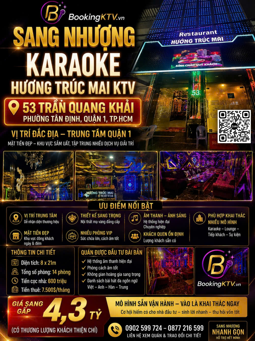 Hình Ảnh Sang Nhượng KTV Hương Trúc Mai Karaoke (1)