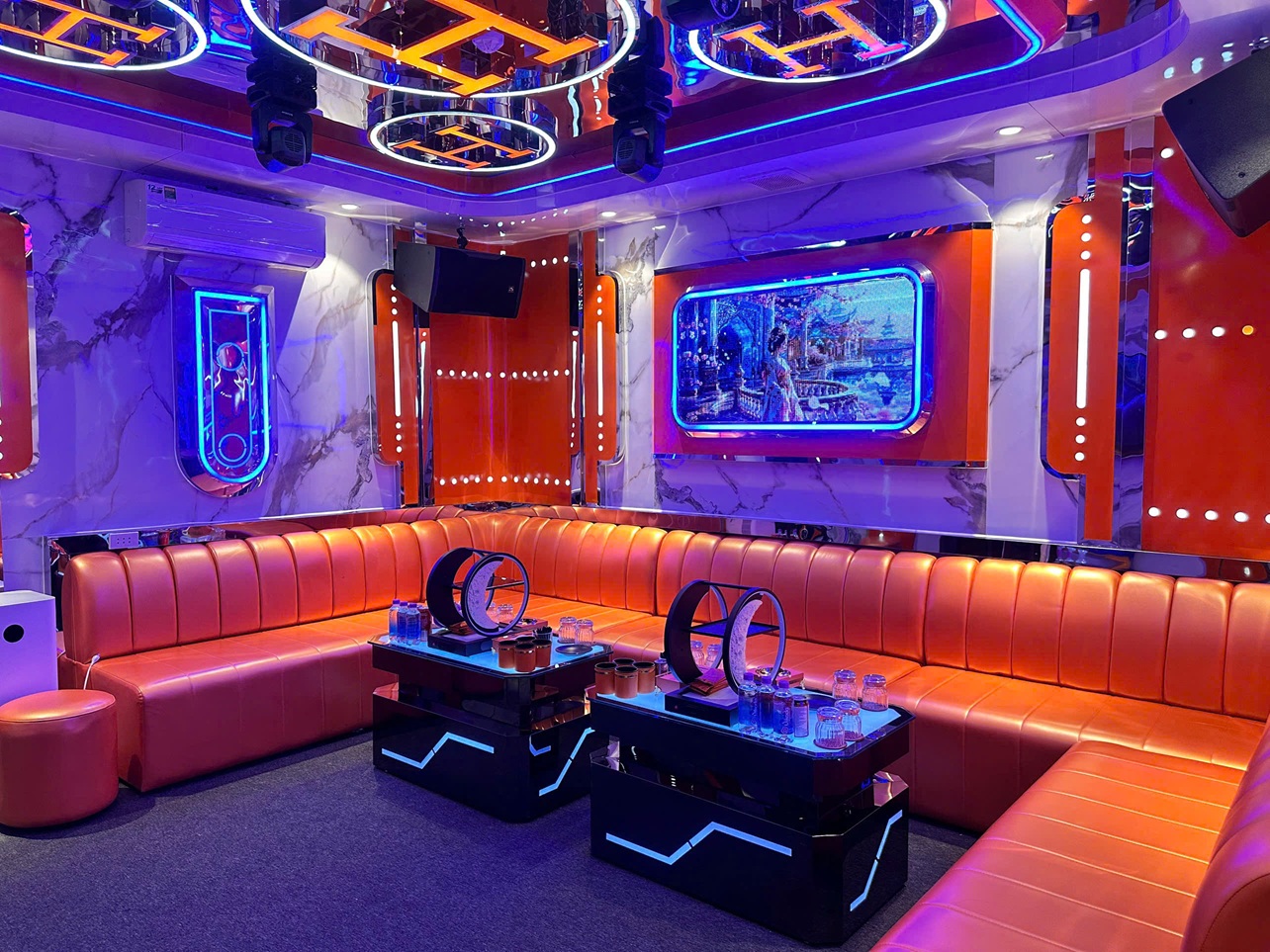 Karaoke Hermes Paris H Restaurant KTV 216 Lê Hồng Phong (7)