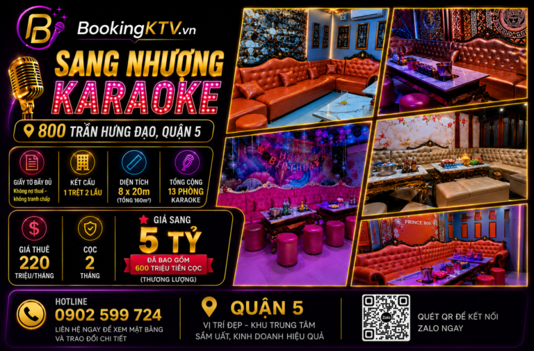 Sang Nhượng PRINCE KTV 800 Trần Hưng Đạo Quận 5