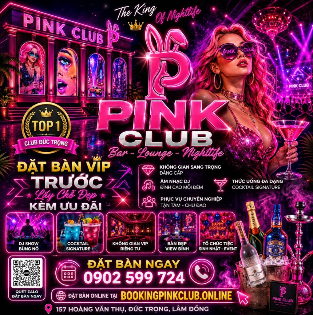 Pink Club Đức Trọng - 157 Hoàng Văn Thụ - Lâm Đồng