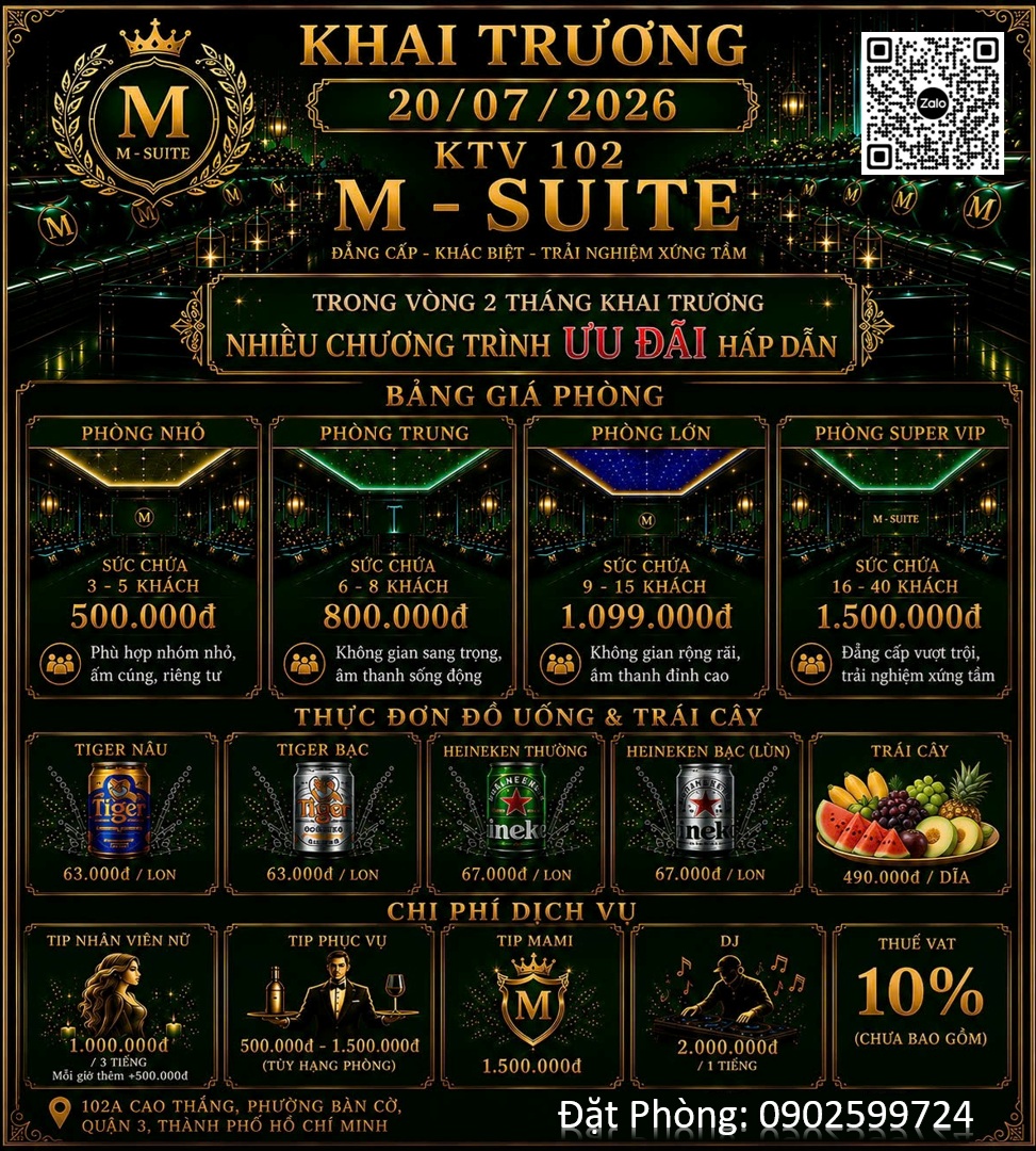 Hình Ảnh Chương Trinh KTV M Suite