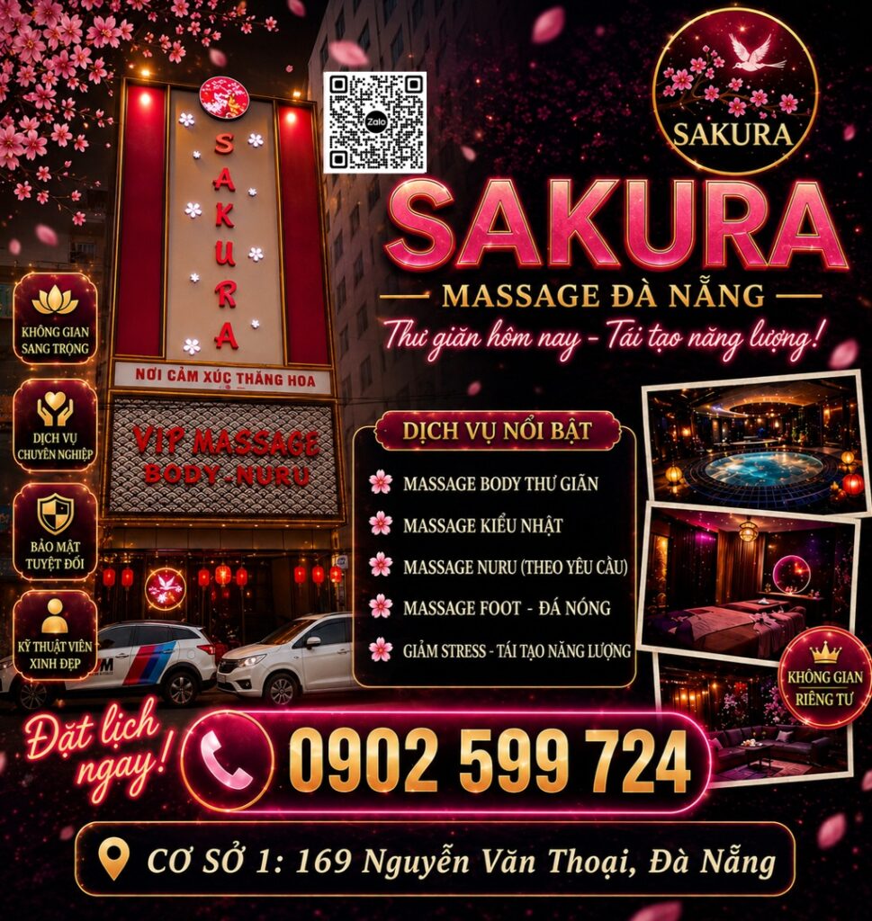 Massage Sakura Đà Nẵng 169 Nguyễn Văn Thoại