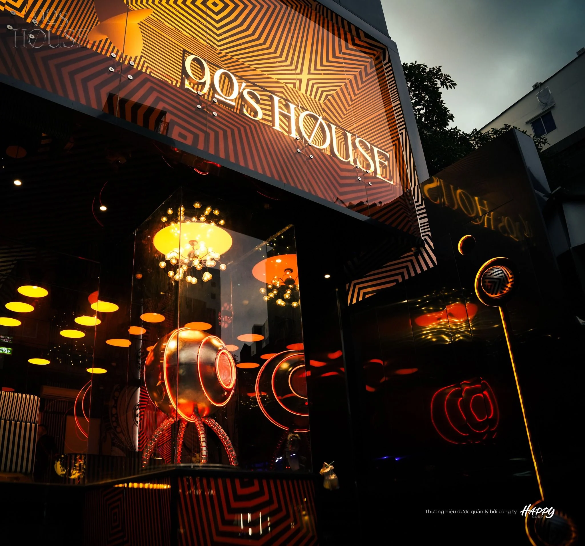 Không gian thực tế tại 90’s House, góc 1