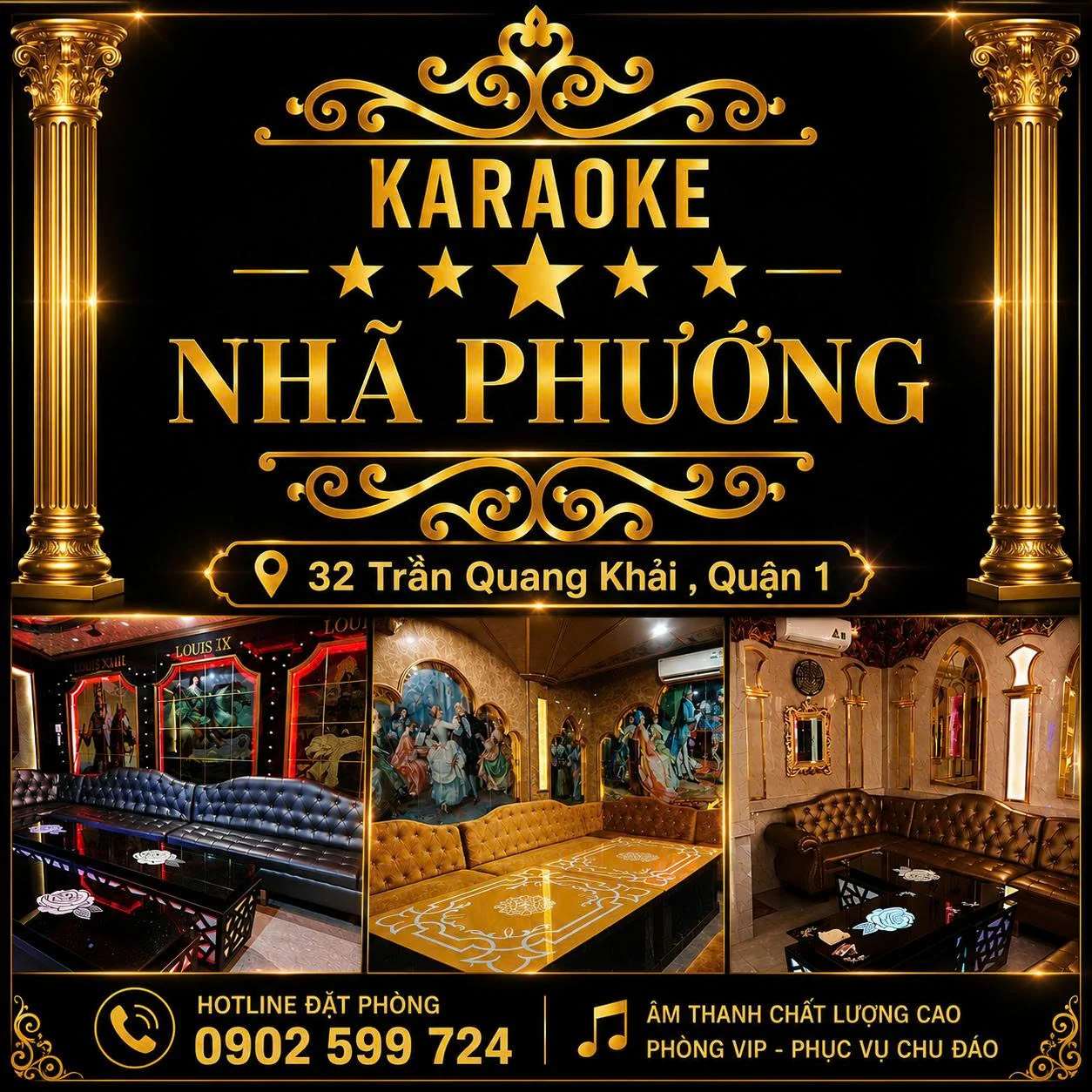 Không gian phòng hát Karaoke Nhã Phương - góc 2