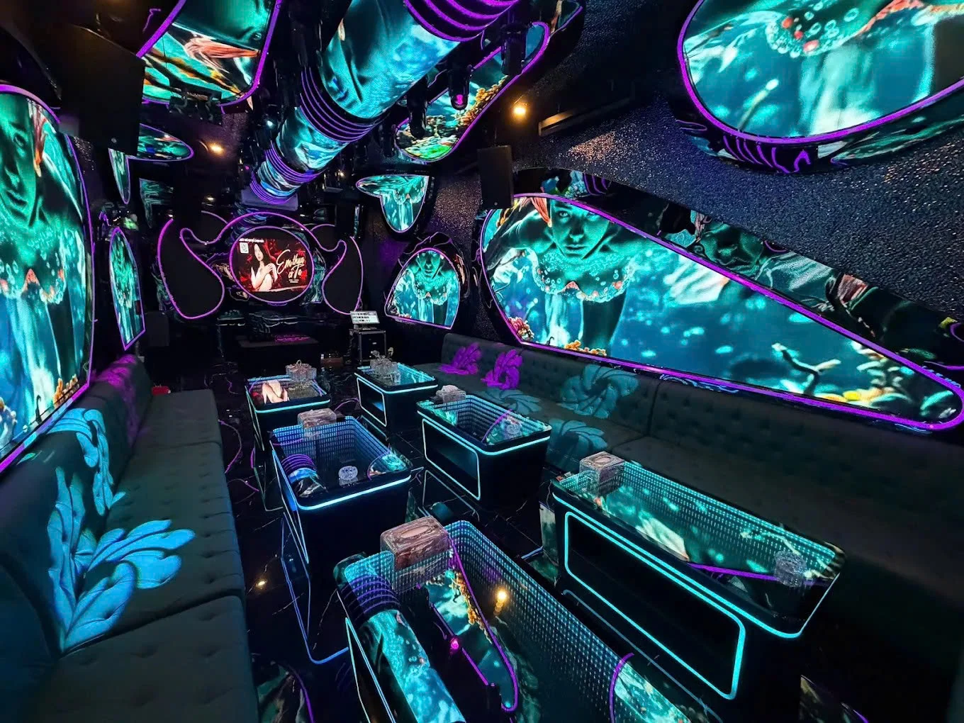 Không gian thực tế tại Dragon Palace KTV, góc 3