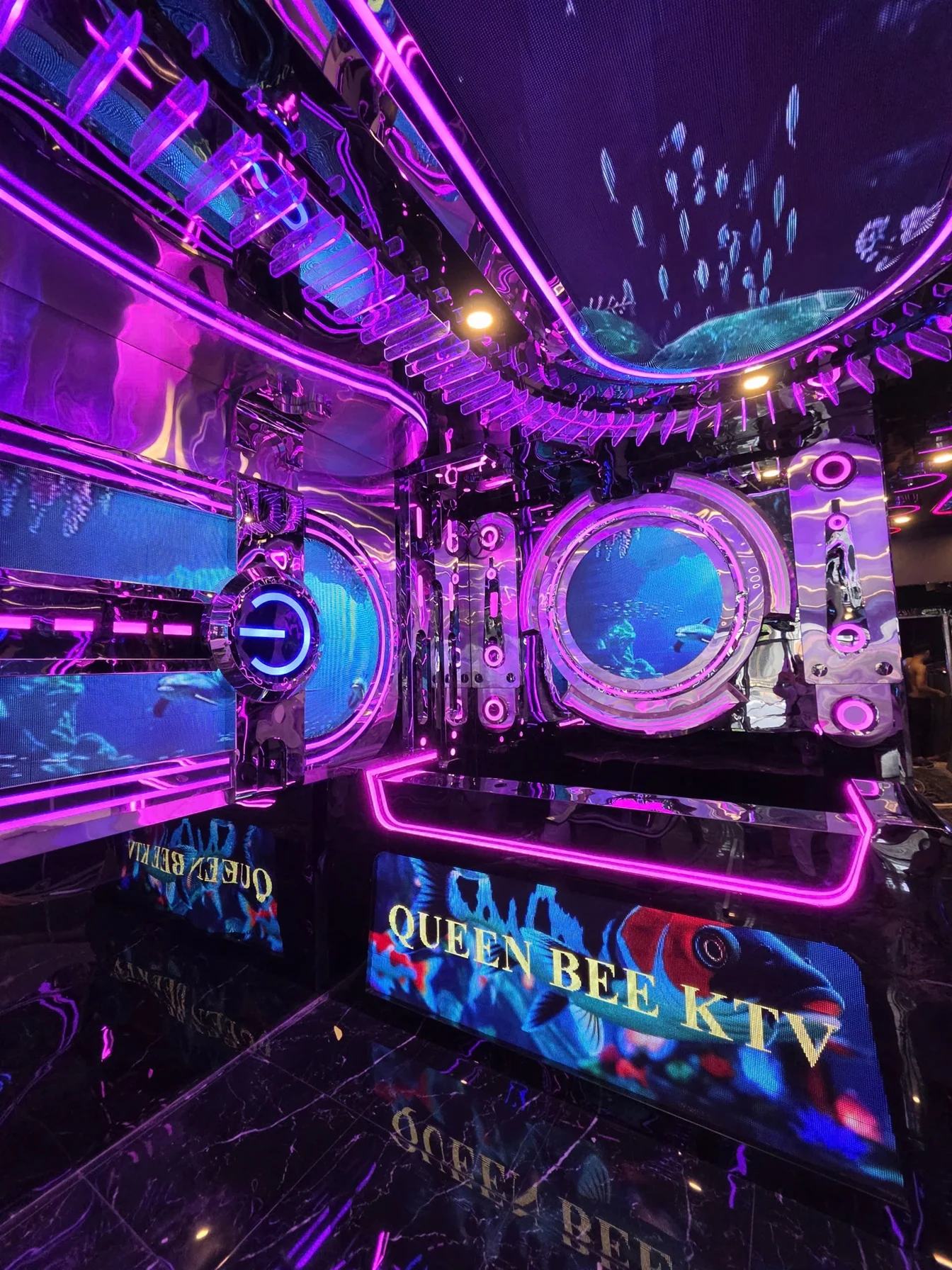 Không gian phòng hát Karaoke Queen Bee - góc 10