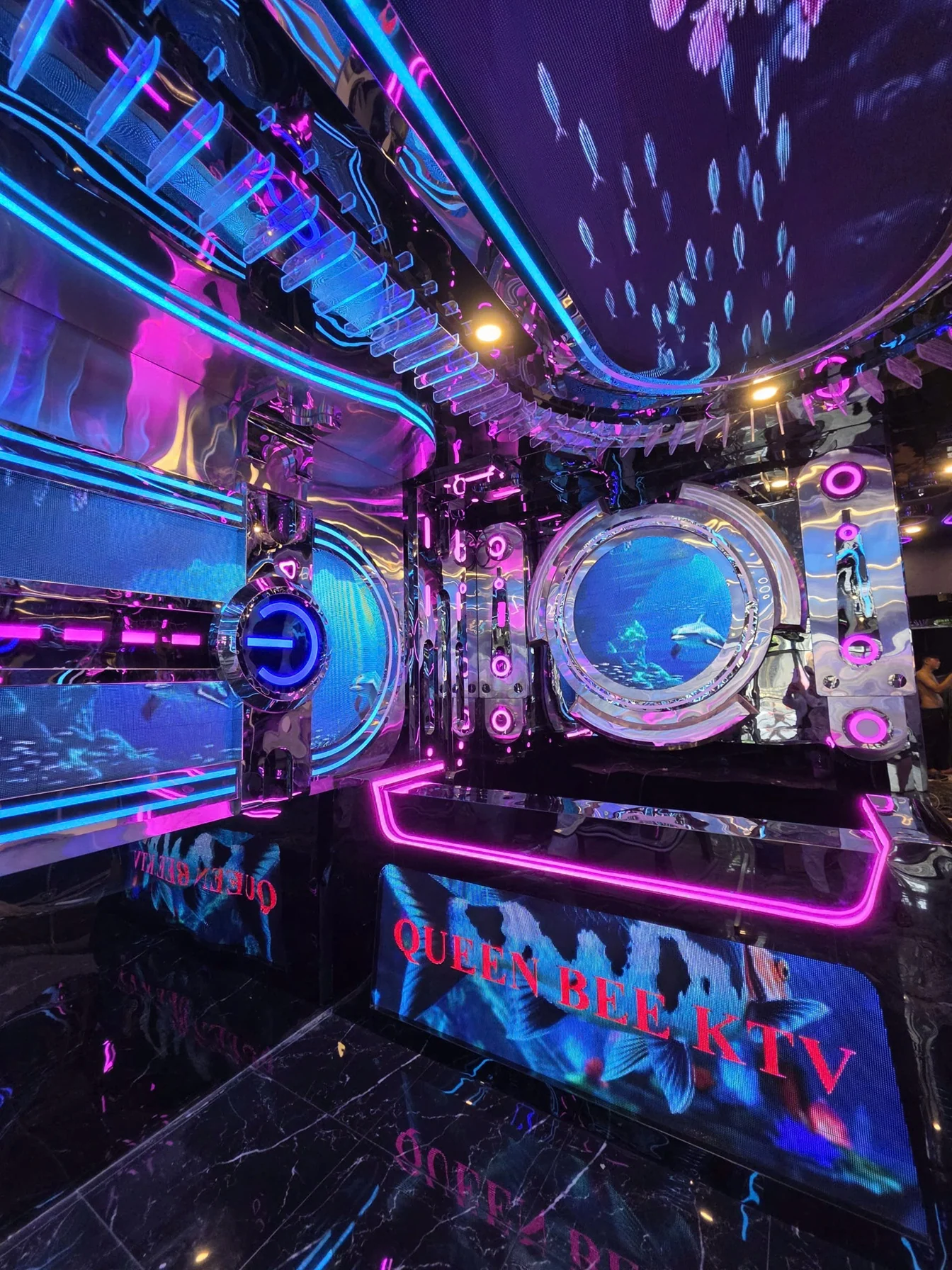 Không gian phòng hát Karaoke Queen Bee - góc 11