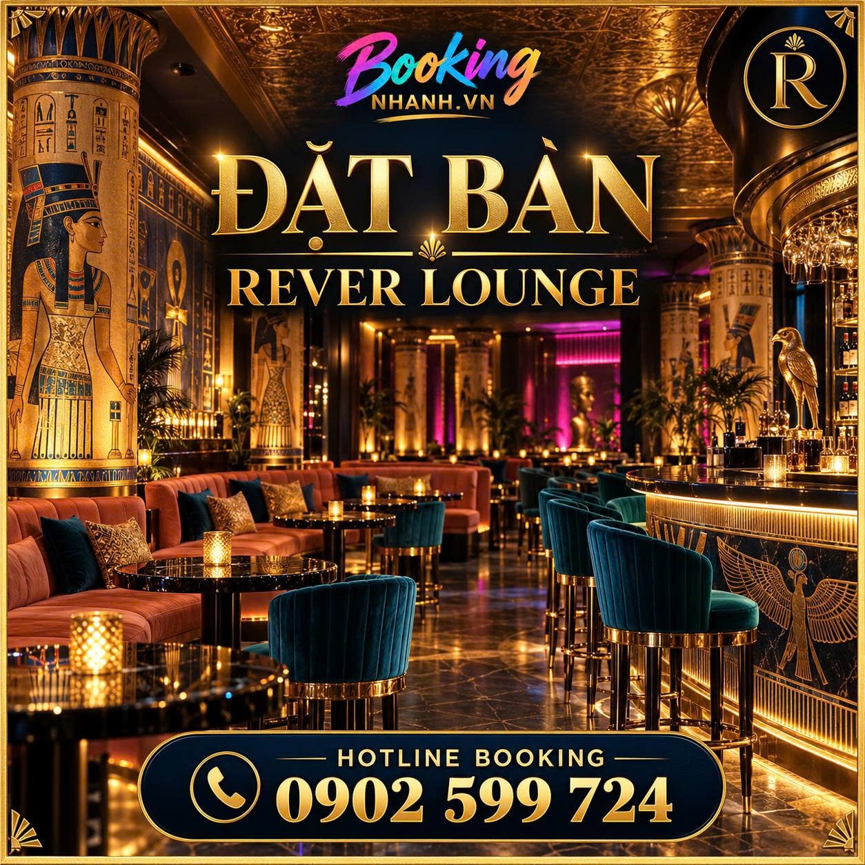 Đặt Bàn Tàu REVER Lounge Saigon