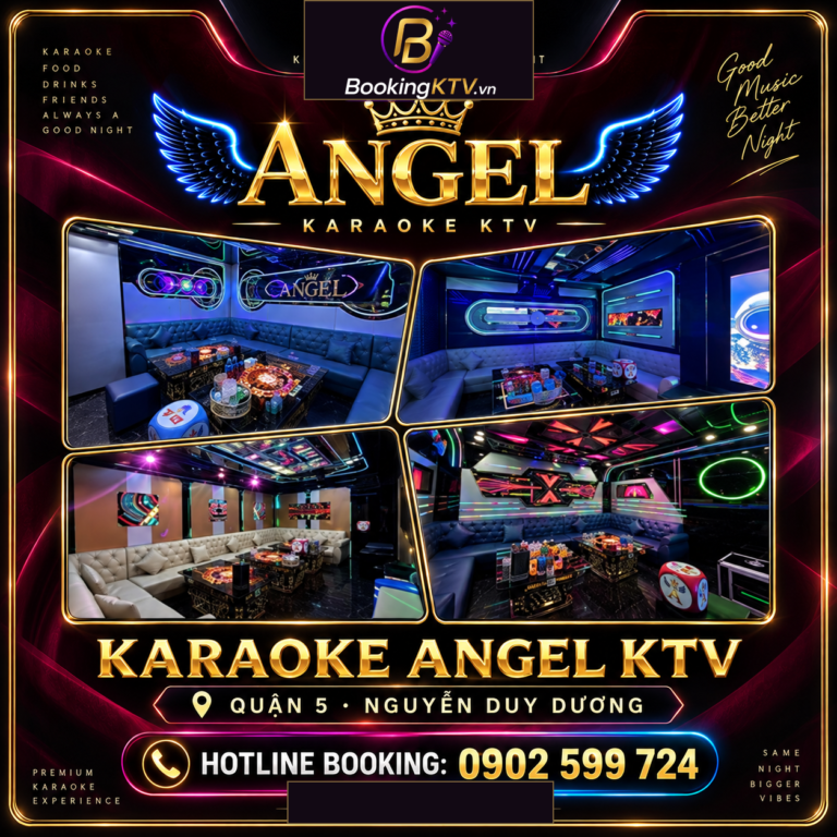 Thumbnail chính thức BookingKTV cho Karaoke ANGEL KTV Quận 5