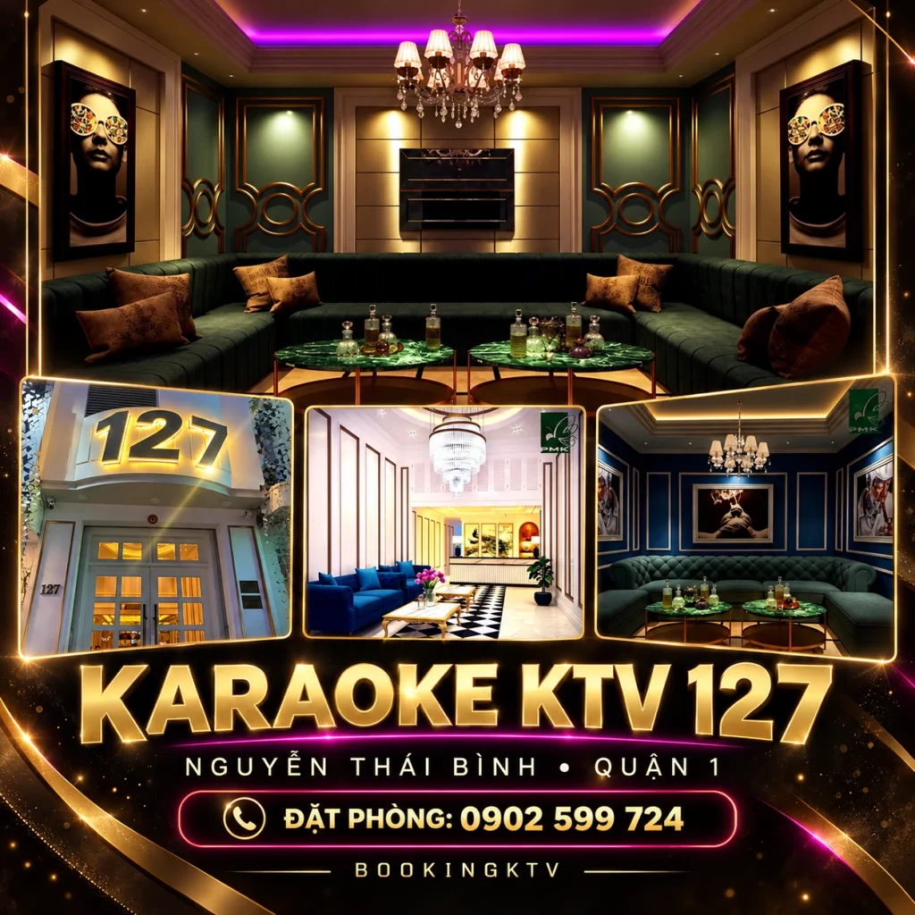 Ảnh đặt phòng Karaoke KTV 127 Nguyễn Thái Bình Quận 1 qua BookingKTV