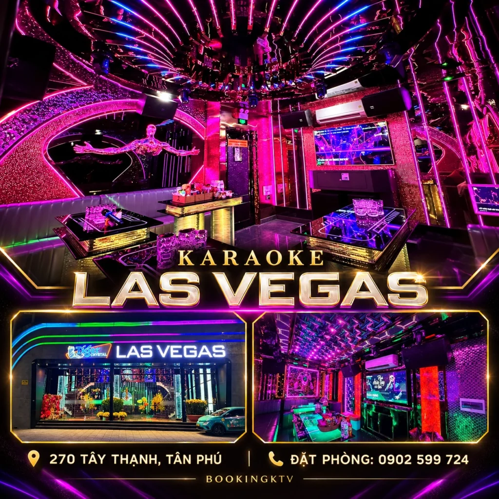 Đặt phòng Karaoke Las Vegas qua BookingKTV