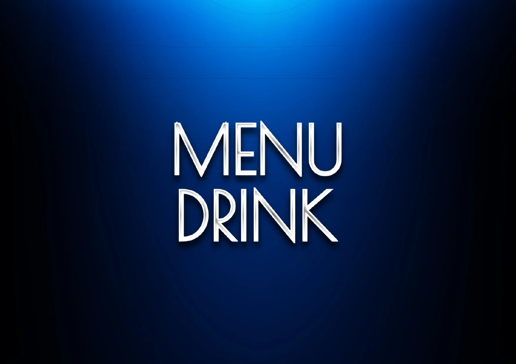 Menu và đồ uống tham khảo tại Karaoke Limited