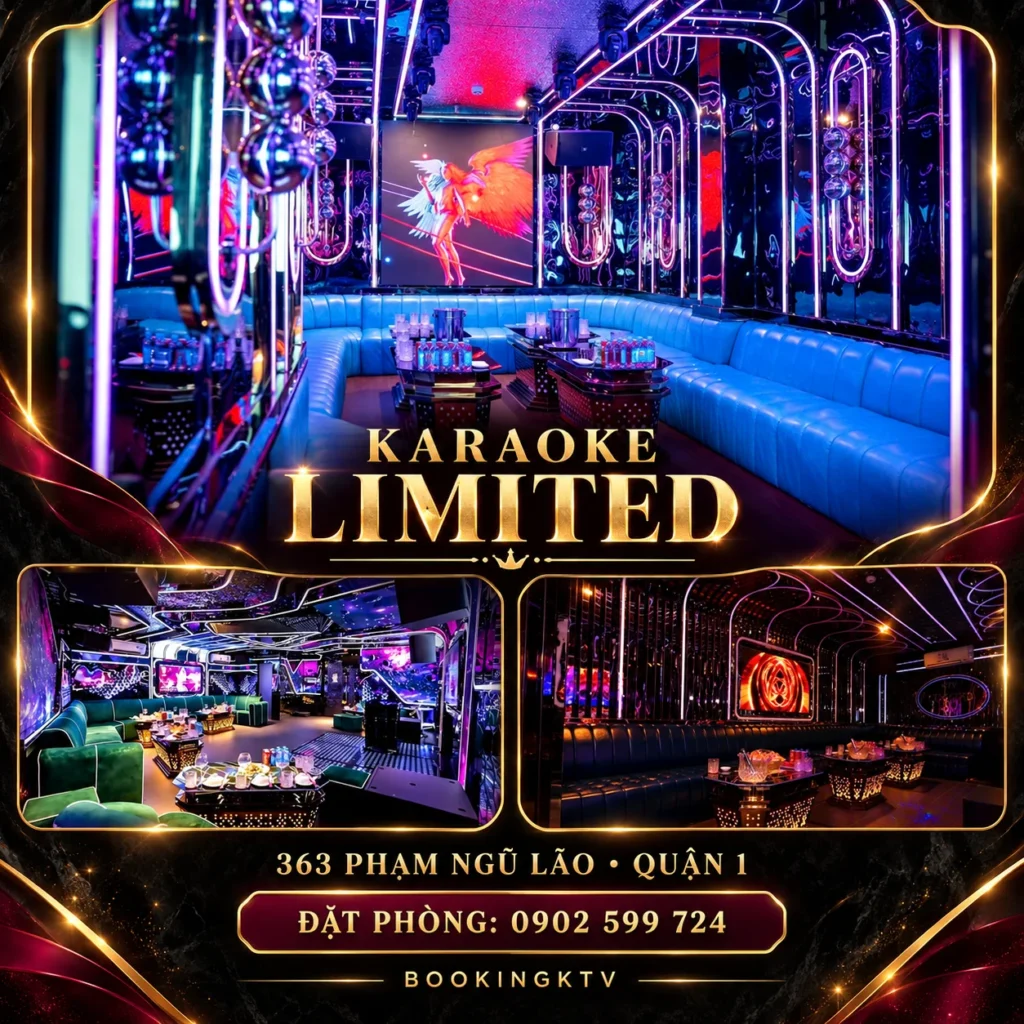 Đặt phòng Karaoke Limited qua BookingKTV