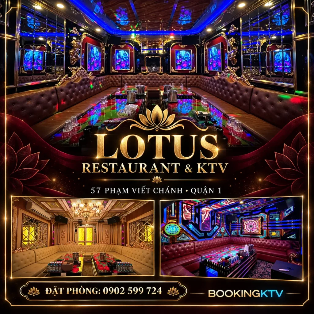 Đặt phòng Karaoke Lotus Restaurant qua BookingKTV