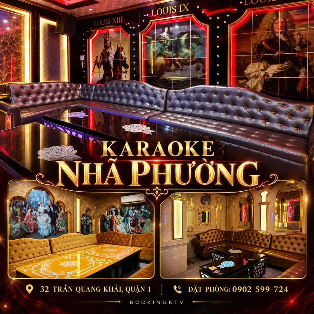 Đặt phòng Karaoke Nhã Phương qua BookingKTV