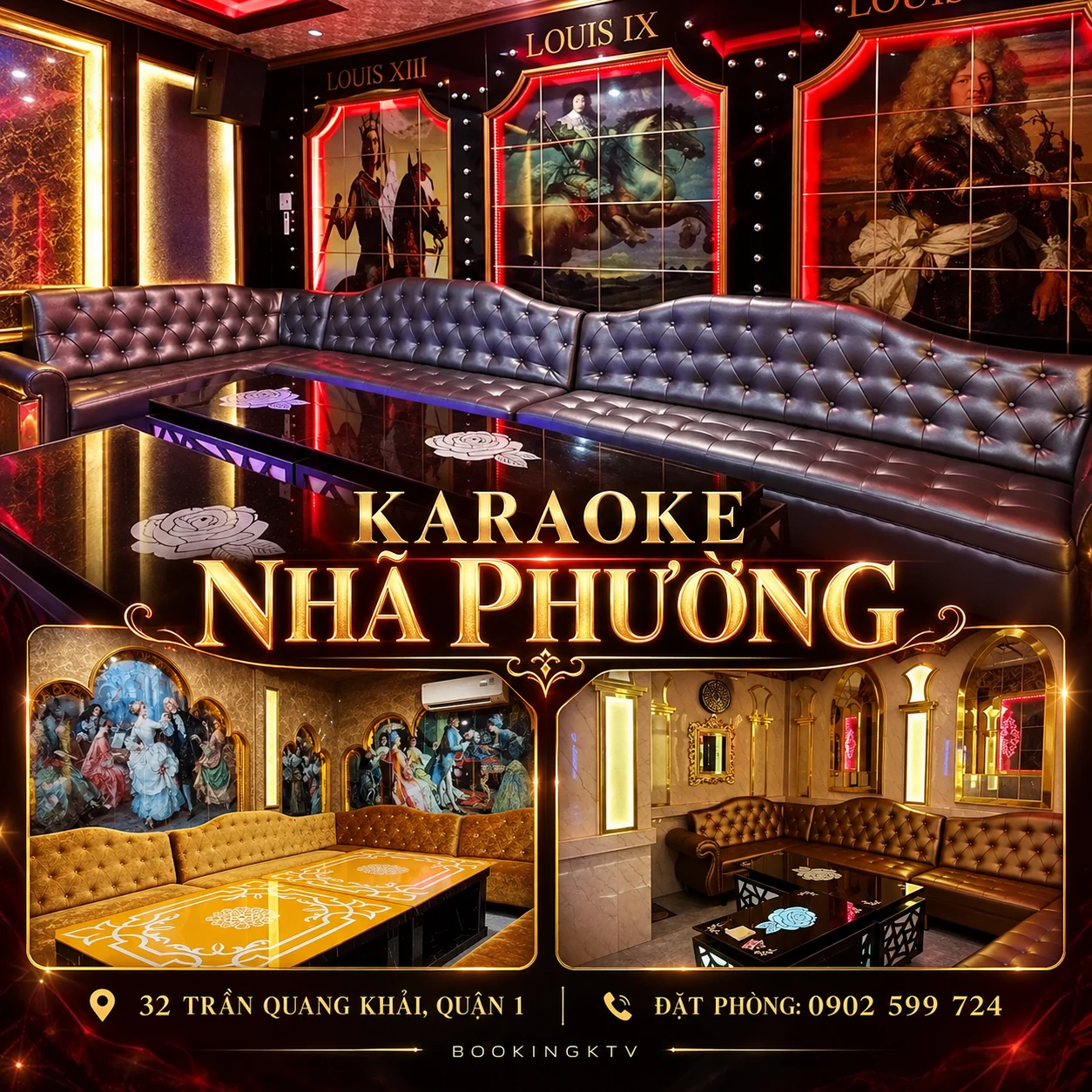 Không gian phòng hát Karaoke Nhã Phương - góc 1
