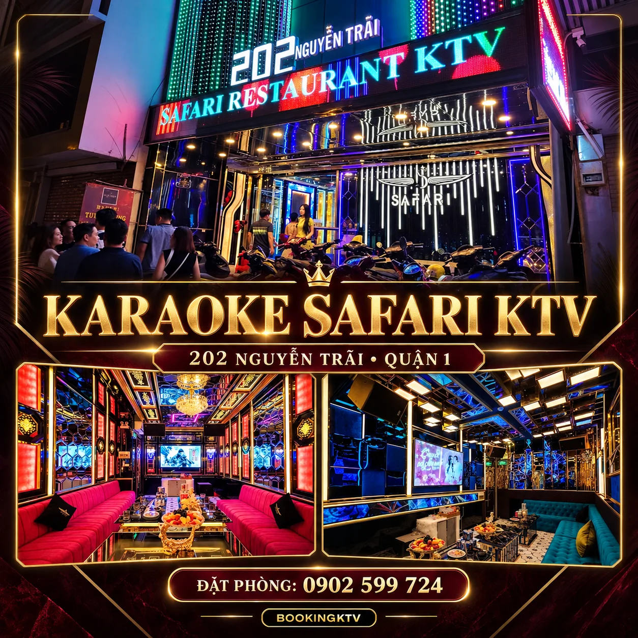 Không gian phòng hát Karaoke Safari KTV - góc 1