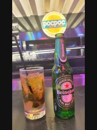 Bia Heineken và cocktail