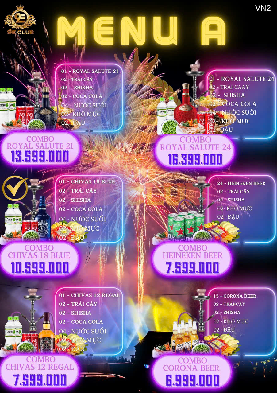 combo Menu Thực Đơn 9E Club Phú Quốc (1)