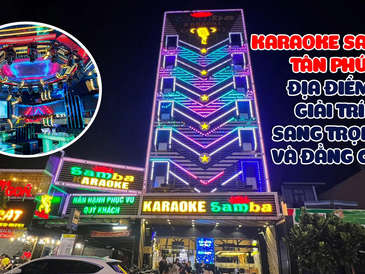 Mặt tiền Karaoke Samba tại 430 Tân Sơn Nhì, Tân Phú